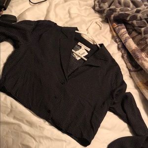 Honey punch long sleeve crop top